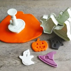 Cerf Dellier 4 découpoirs éjecteurs Halloween Best