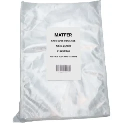 Cerf Dellier 100 sacs sous vide lisse 140 microns 20 x 30 cm Best