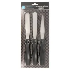 Cerf Dellier 3 spatules de précision assorties Discount