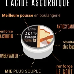 Cerf Dellier Acide Ascorbique 10 g New