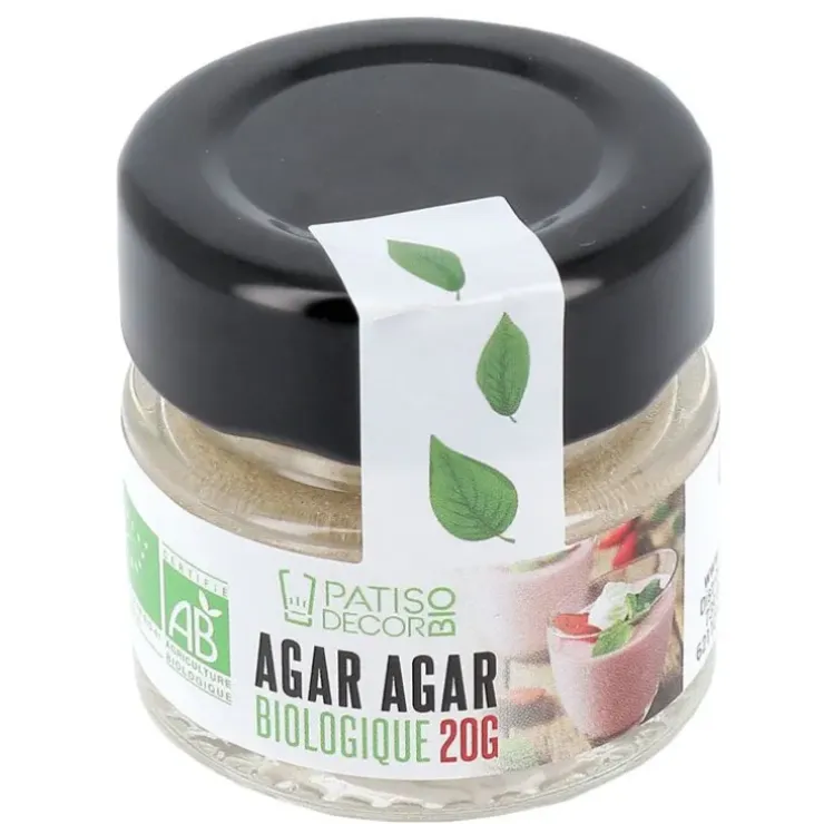 Cerf Dellier Agar Agar bio 20 g - DDM 08/24 Outlet