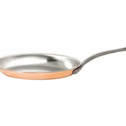 Cerf Dellier Alliance cuivre poêle ovale 36 x 21 cm Discount