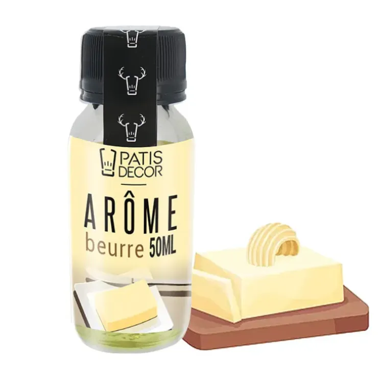 Cerf Dellier Arôme Beurre 50 ml New