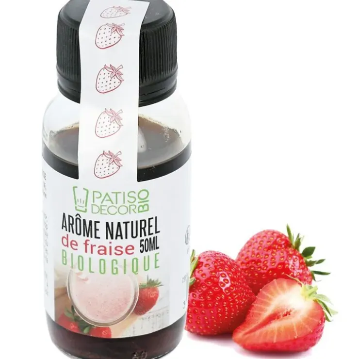 Cerf Dellier Arôme naturel de Fraise biologique 50 ml Outlet