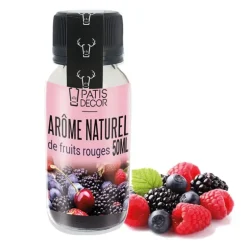 Cerf Dellier Arôme naturel de Fruits rouges 50 ml - DDM 12/24