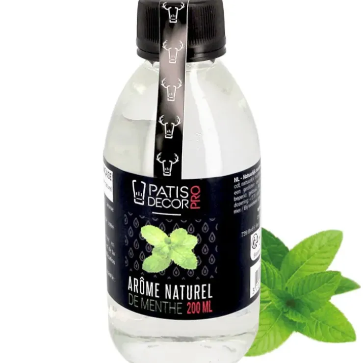Cerf Dellier Arôme naturel de Menthe 200 ml Discount