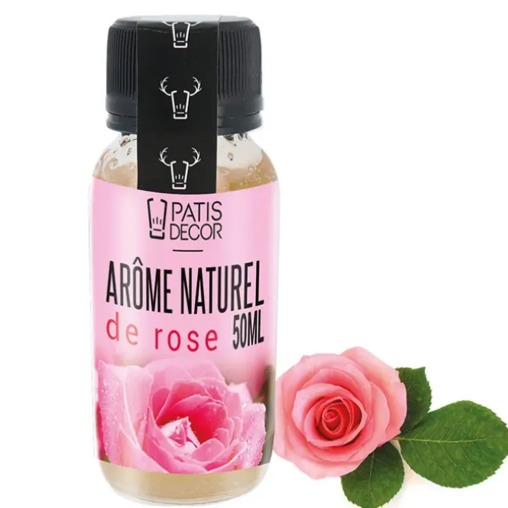 Cerf Dellier Arôme naturel de Rose 50 ml Hot