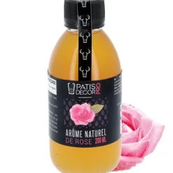 Cerf Dellier Arôme naturel de Rose 200 ml Best
