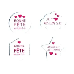Cerf Dellier Assortiment chocolats blancs Bonne Fête Maman (x 96) - DDM 10/24 Outlet
