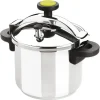 Cerf Dellier Autocuiseur inox 24 cm hauteur 25 cm avec panier Sale