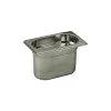 Cerf Dellier Bac gastronorme plein inox - sans anse - GN 1/9 profondeur 6,5 cm Best
