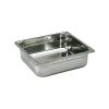 Cerf Dellier Bac gastronorme plein inox - sans anse - GN 2/3 profondeur 4 cm Best