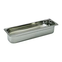 Cerf Dellier Bac gastronorme plein inox - sans anse - GN 2/4 profondeur 4 cm Online