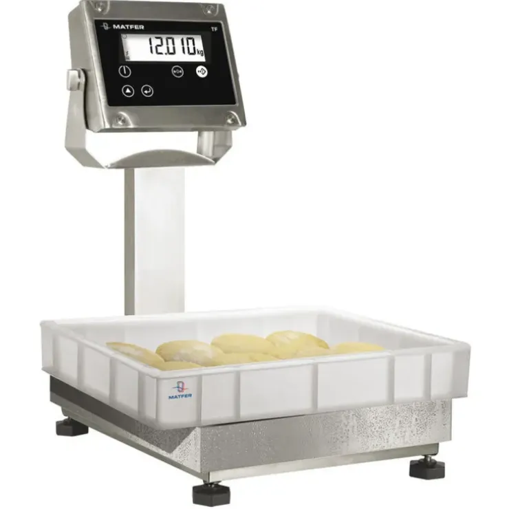 Cerf Dellier Balance colonne digitale TF 30 inox jusqu'à 30 Kg/5 g Outlet
