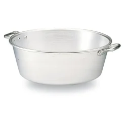 Cerf Dellier Bassine landaise aluminium à anses 36 cm Sale