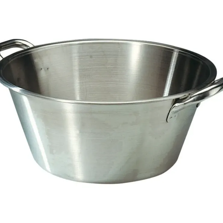 Cerf Dellier Bassine landaise inox à anses 47 cm Best