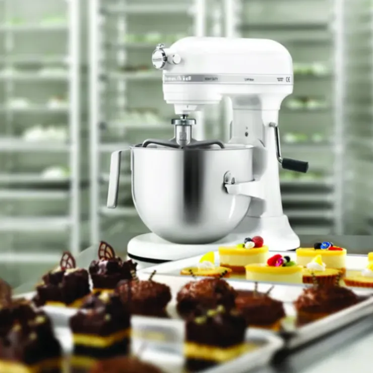 Cerf Dellier Batteur Kitchenaid blanc 6,9 L Discount
