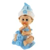Cerf Dellier Bébé garçon et son doudou