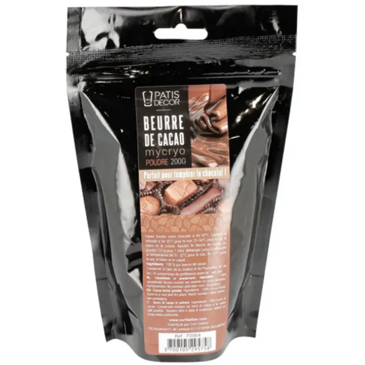 Cerf Dellier Beurre de cacao mycryo en poudre 200 g Best