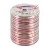 Cerf Dellier Bolduc Raphia Pearl rouge / argent 50 m