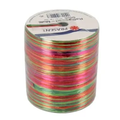 Cerf Dellier Bolduc Raphia Pearl vert / rouge / fuchsia 50 m Outlet