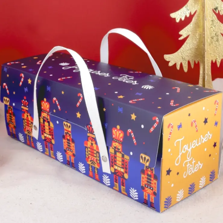 Cerf Dellier Boîte à buche casse-noisette - 30 x 11 x 11 cm Hot