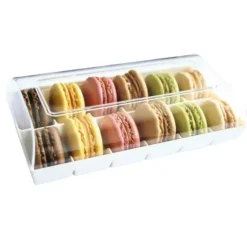Cerf Dellier Boîte 12 macarons blanche Online