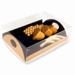 Cerf Dellier Boîte à mignardises 19 x 25,5 + 5 cm noir/or Clearance