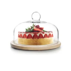 Cerf Dellier Boîte cloche à gâteau 26 cm Discount