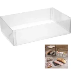 Cerf Dellier Boîte confiseur transparente 143 x 104 x 25 mm