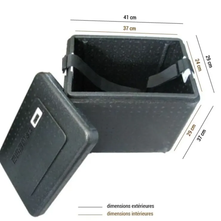 Cerf Dellier Boîte isotherme 26L avec indicateur de température Online