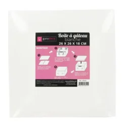 Cerf Dellier Boîte pâtissière 25,4 cm, hauteur 20 cm Online