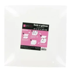 Cerf Dellier Boîte pâtissière 30,4 cm, hauteur 20 cm Discount