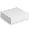Cerf Dellier Boîte pâtissière blanche carrée 35 x 35 x 5 cm Discount