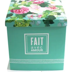 Cerf Dellier Boîte pâtissière bouquet de fleurs 21 x 21 x 22 cm Outlet