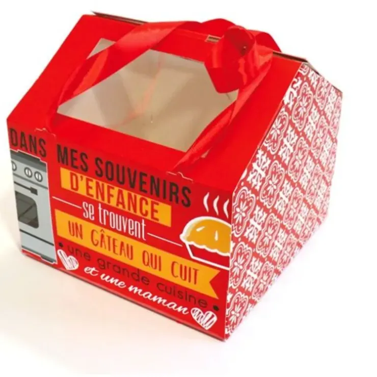 Cerf Dellier Boîte pâtissière Maison 31 cm, hauteur 26 cm Hot