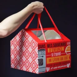 Cerf Dellier Boîte pâtissière Maison 31 cm, hauteur 26 cm Hot