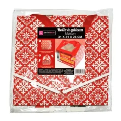 Cerf Dellier Boîte pâtissière Maison 31 cm, hauteur 26 cm Hot