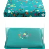 Cerf Dellier Boîte pâtissière vitrine Papillons 21 x 21 x 22 cm Discount