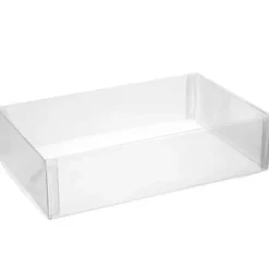 Cerf Dellier Boîte transparente rectangle 16 x 12 x 2,5 cm (x5) Hot