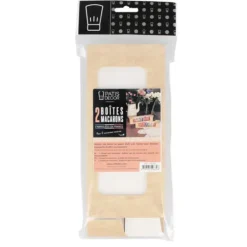 Cerf Dellier Boîtes 8 macarons kraft (x2) Hot