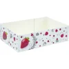 Cerf Dellier Boîtes petits-fours Morgane 18 x 12 cm - Hauteur 5 cm (x 100) Online