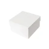 Cerf Dellier Boîtes pâtissières blanches 20x20 cm Hauteur 20 cm (x 10) Best
