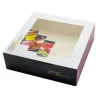 Cerf Dellier Boîtes pâtissières fenêtres 32 x 32 x 11,5 cm (x 50) New