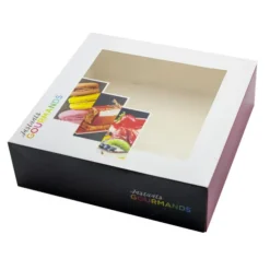 Cerf Dellier Boîtes pâtissières fenêtres 40 x 40 x 12 cm (x 25)