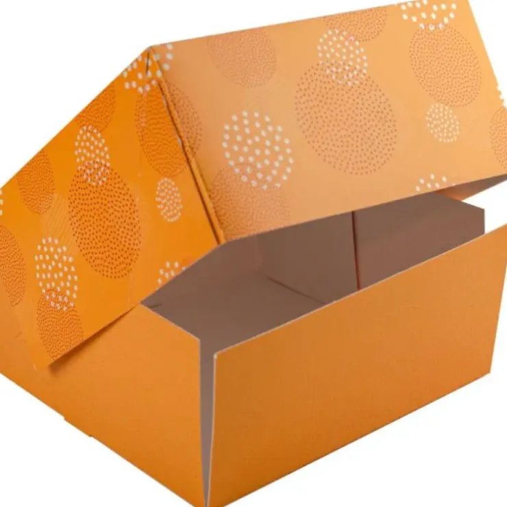 Cerf Dellier Boîtes pâtissières Pauline 26 x 26 cm Hauteur 10 cm (x 25) Best