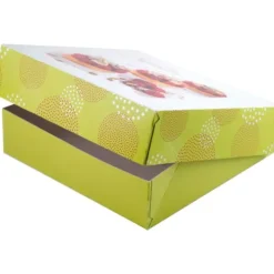 Cerf Dellier Boîtes pâtissières Pauline 16 x 16 cm Hauteur 5 cm (x 50) Outlet