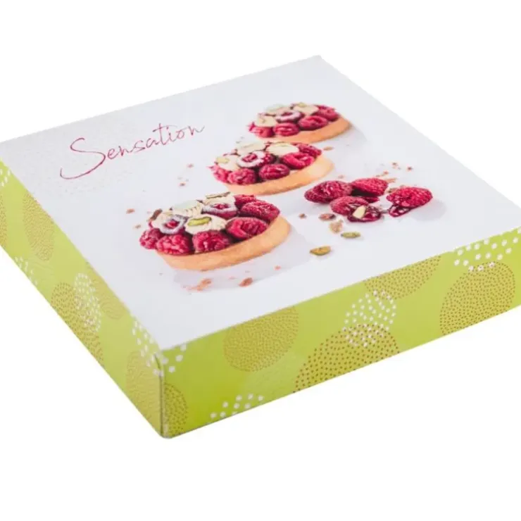 Cerf Dellier Boîtes pâtissières Pauline 29 x 29 cm Hauteur 5 cm (x 50) Outlet