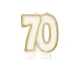 Cerf Dellier Bougie anniversaire 70 ans New