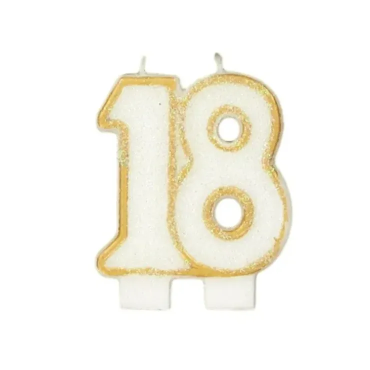 Cerf Dellier Bougie anniversaire 18 ans